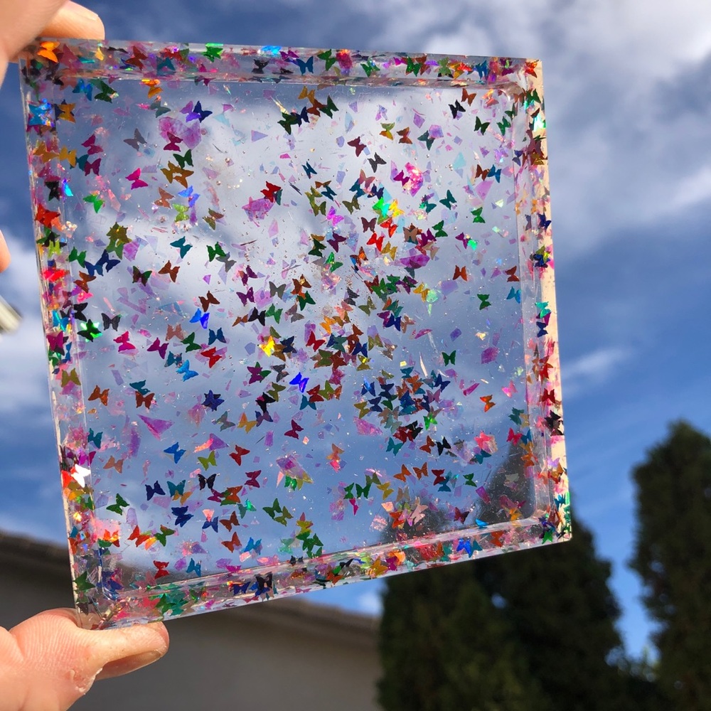 Resin coaster - Picture 3 of 3